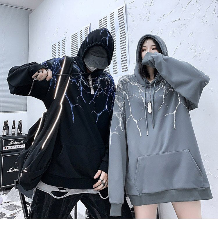 Lightning Z1 Hoodie ,  - Streetwear Hoodie - Slick Street