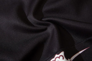 Red Crowned Crane Kangaroo Pocket Hoodie ,  - Streetwear Hoodie - Slick Street