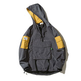 Article 77 Elbow Cargo Pocket Hoodie Gray, XS - Streetwear Hoodie - Slick Street