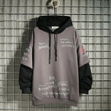 Krak Hoodie Grey, XL - Streetwear Hoodie - Slick Street