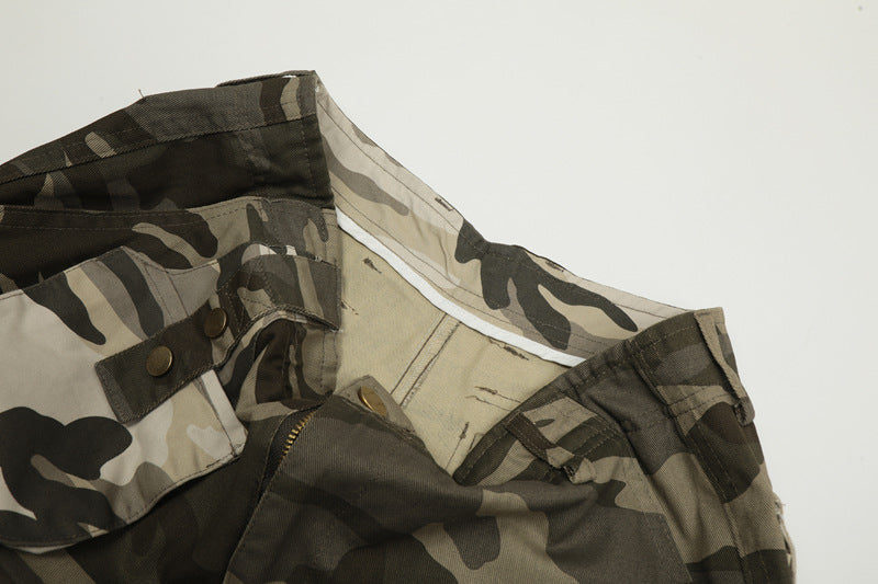 Haze Camo Cargos , - Streetwear Cargo Pants - Slick Street