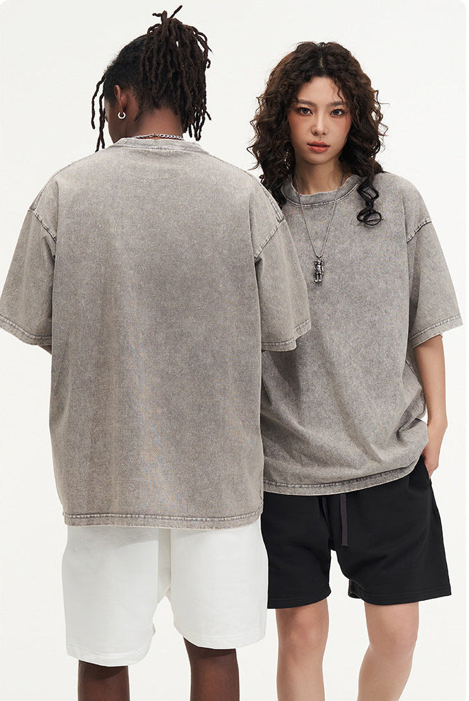 SS Washed Blank Tee