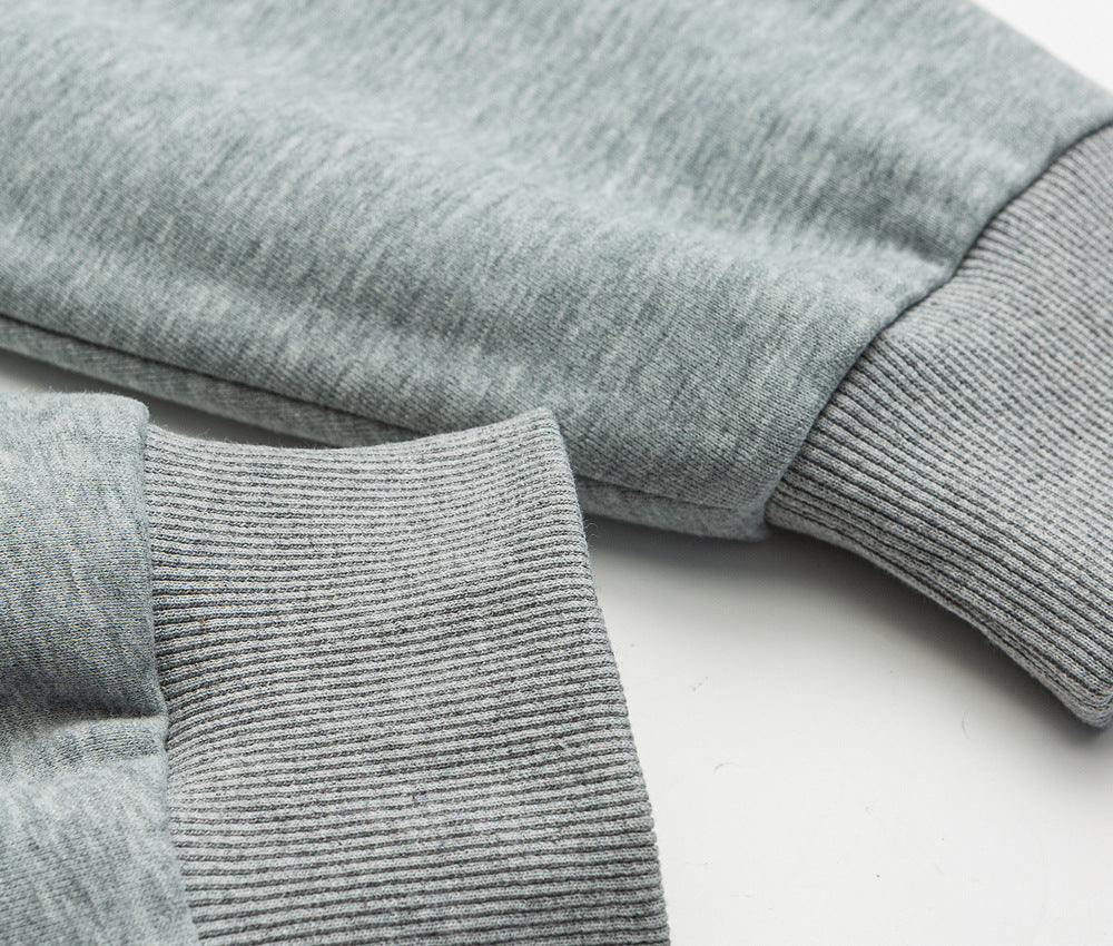 Plaid Reversible Zip Hoodie - Grey Blue , - Streetwear Hoodie - Slick Street