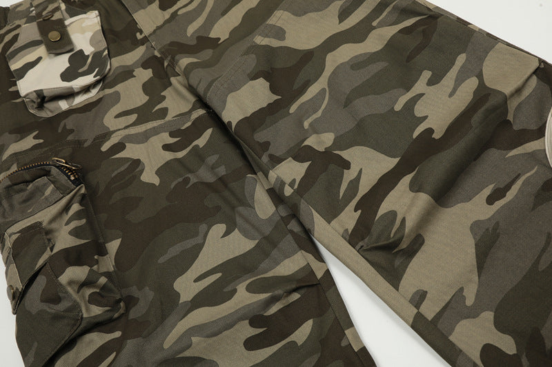 Haze Camo Cargos , - Streetwear Cargo Pants - Slick Street