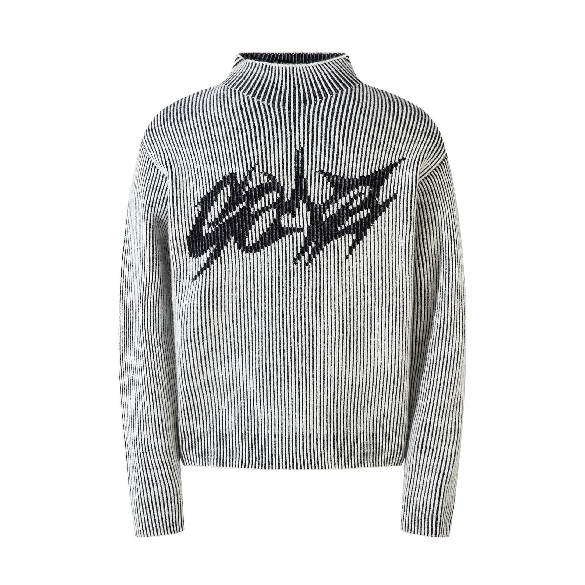 Reversible Retro Turtleneck Sweatshirt , - Streetwear Sweatshirts - Slick Street