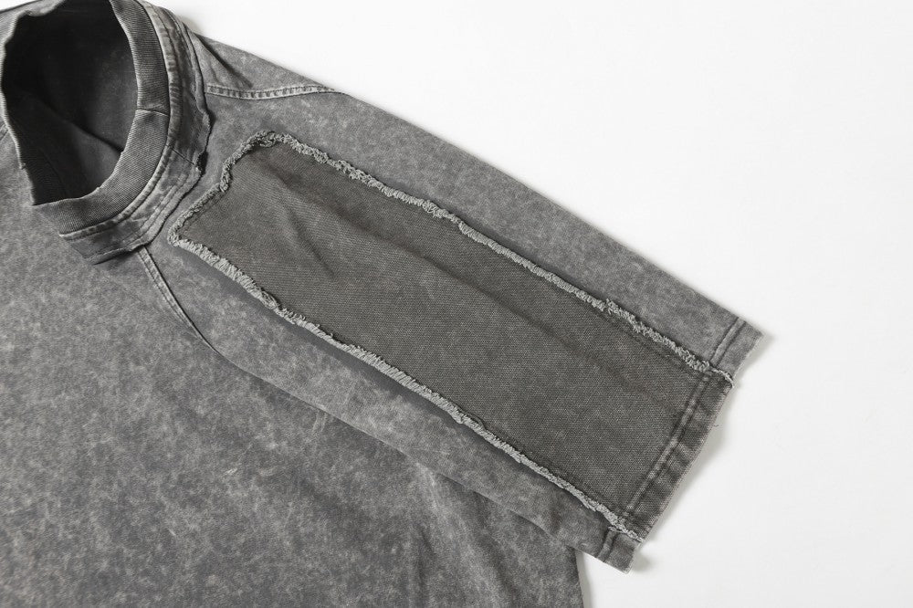 Washed Retro Heavy Cotton Tee , - Streetwear T-Shirt - Slick Street