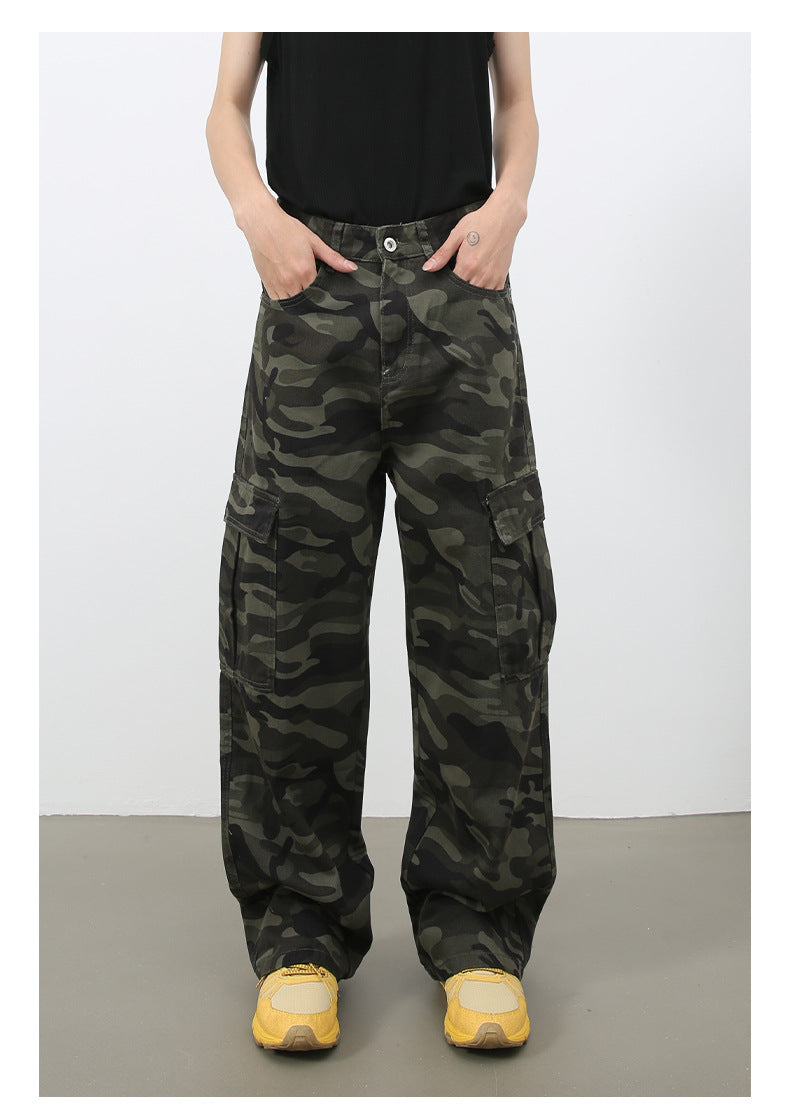 Gideon Camo Relaxed Cargos