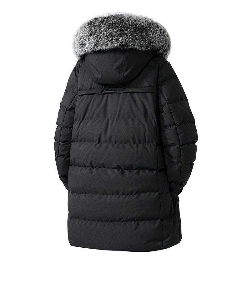 Long Winter Cotton Padded Coat , - Streetwear Coat - Slick Street