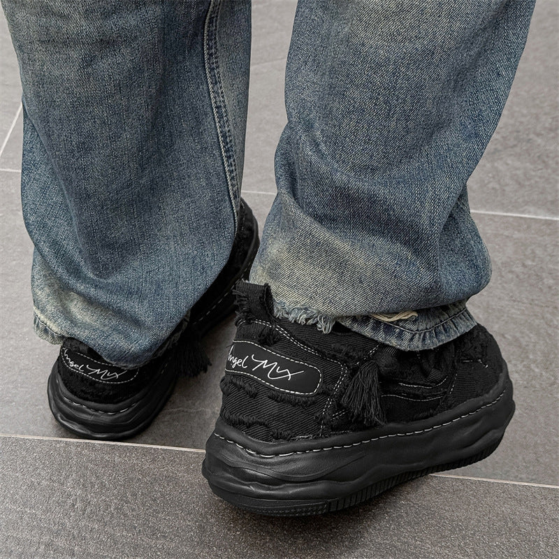 Wraith Low - Triple Black , - Streetwear Shoes - Slick Street