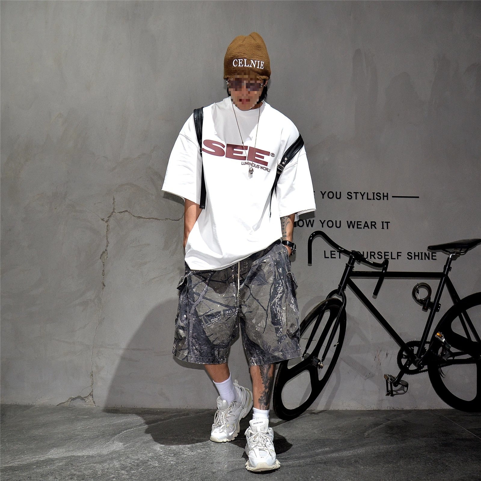 Terrain Camo Cargo Shorts , - Streetwear Shorts - Slick Street