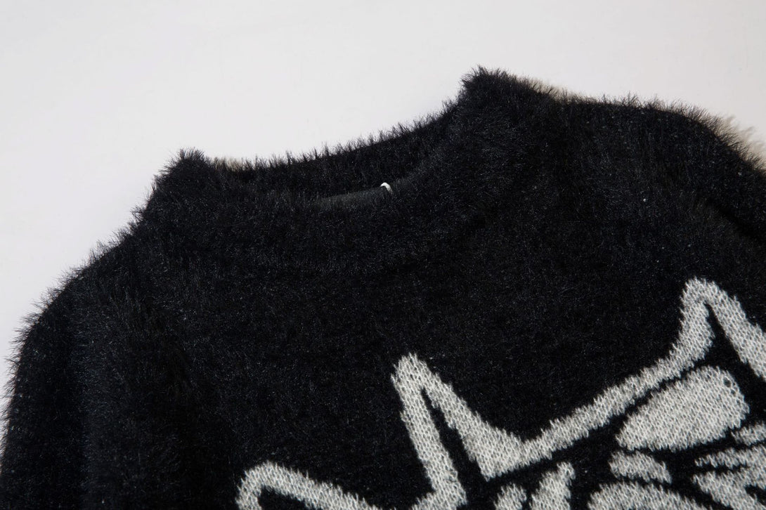 Thick 'Jaq' Knitted Sweater , - Streetwear - Slick Street