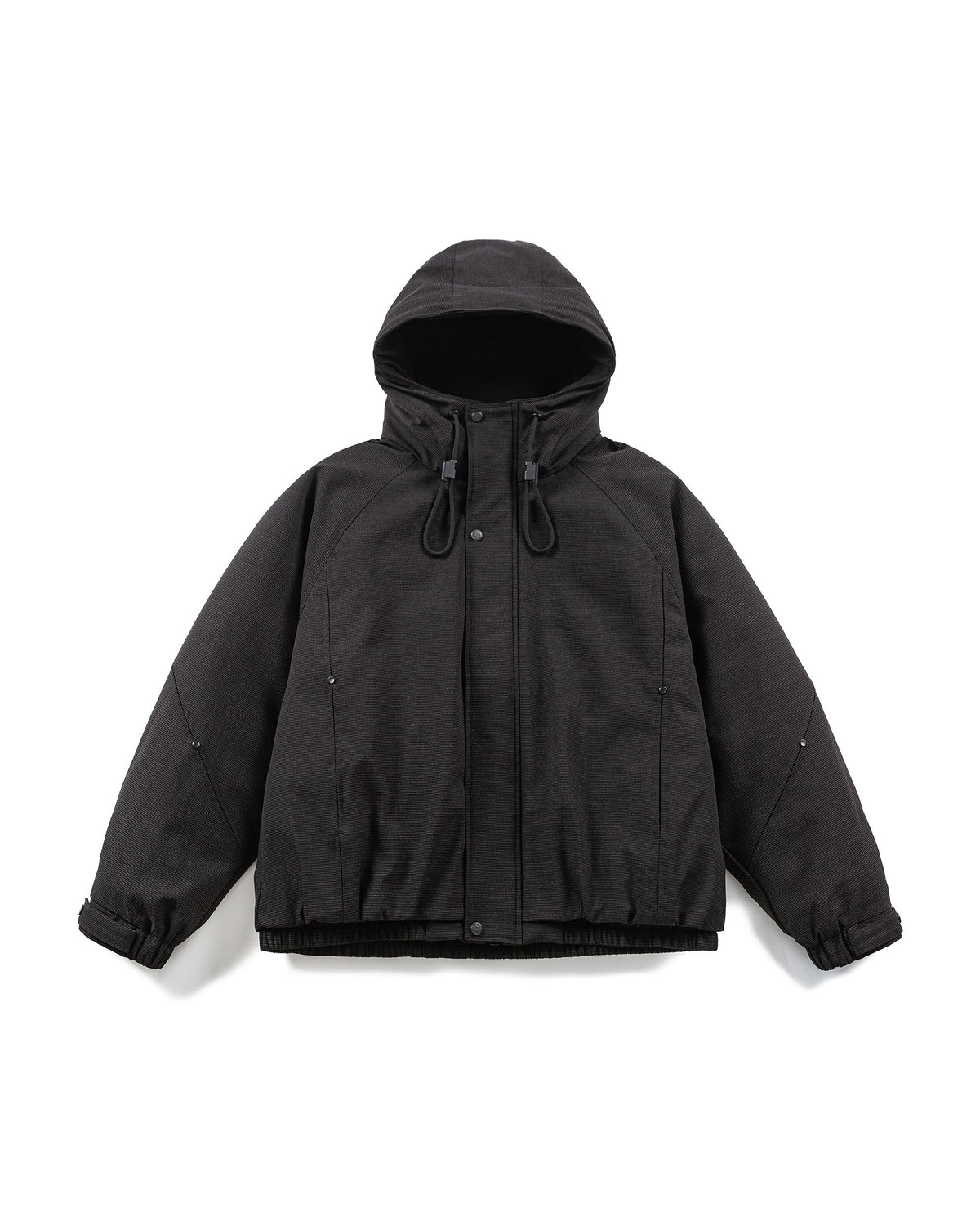 Venture Thick Winter Jacket Black, S - Streetwear Jacket - Slick Street