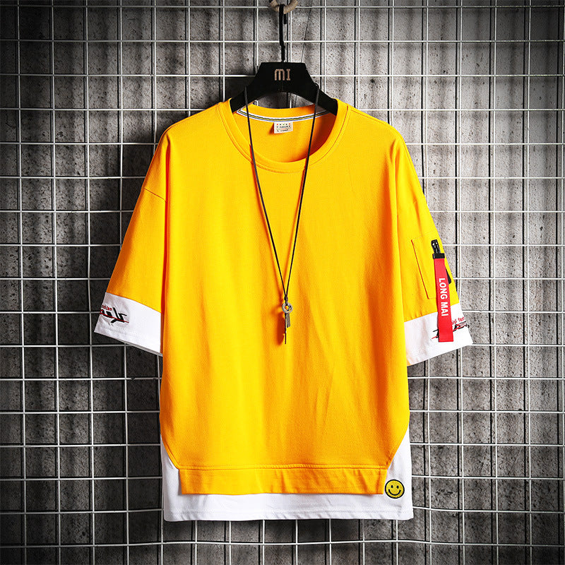 Blacktipe V2 T-Shirt Yellow, XS - Streetwear T-Shirts - Slick Street