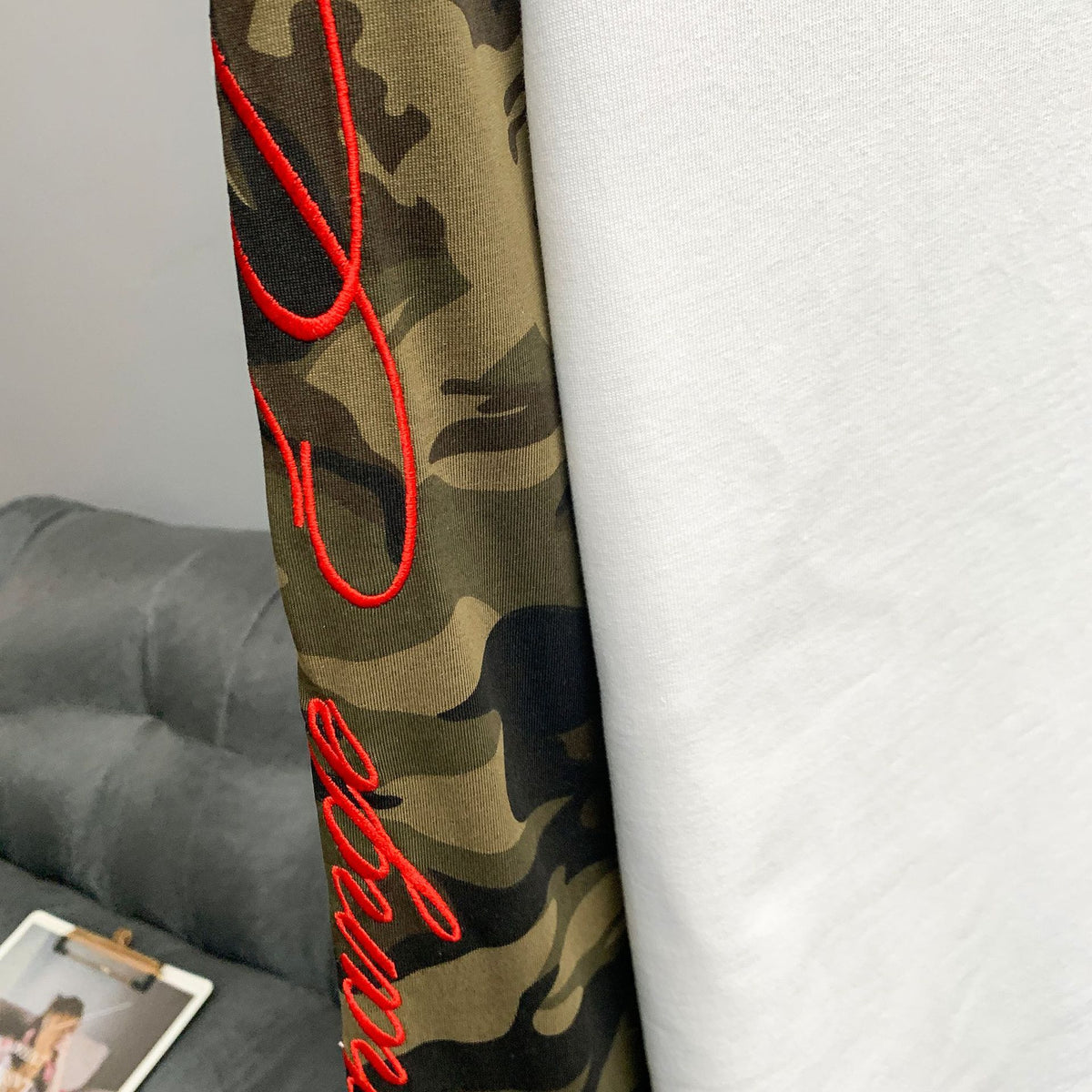 Yori Camo Raglan Long Sleeve