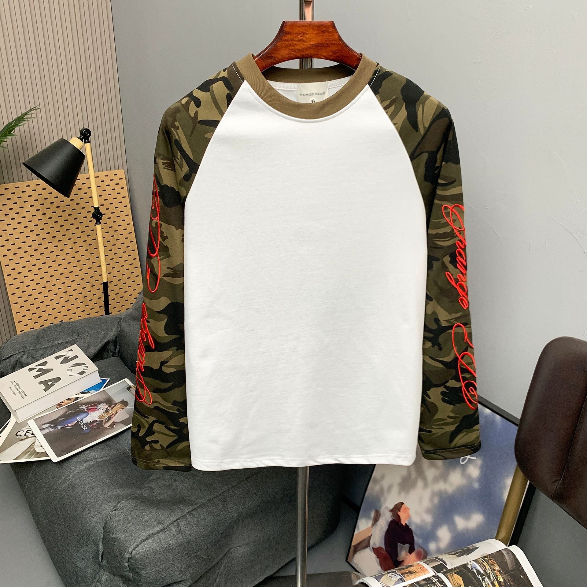 Yori Camo Raglan Long Sleeve