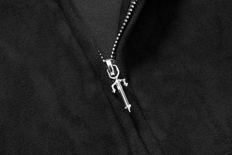 Grimoire Gothic Zip Hoodie , - Streetwear Hoodie - Slick Street