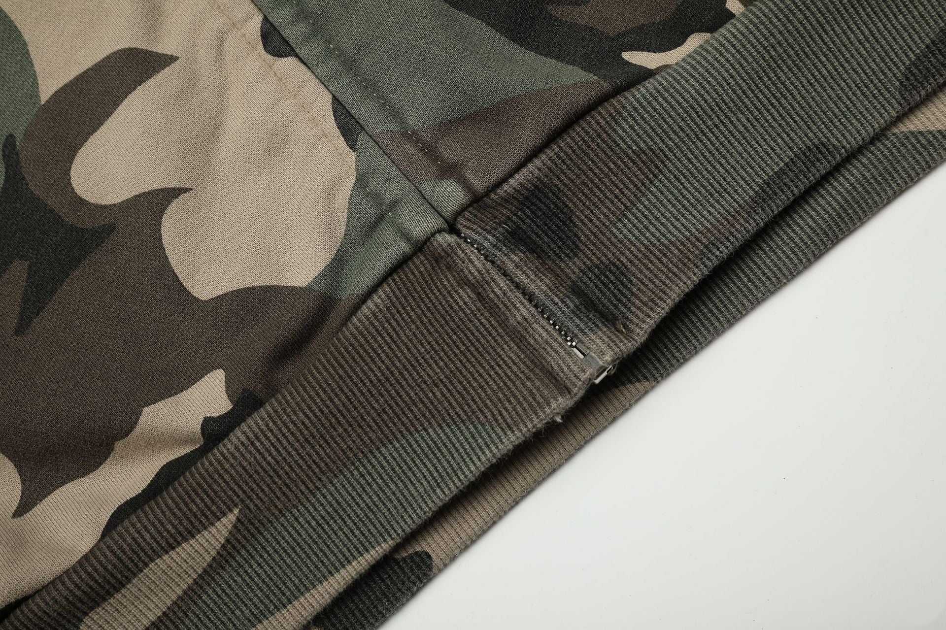 Mako Camo Zip Hoodie , - Streetwear Hoodie - Slick Street