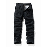 Outpost Cargo Pants Black, 29 - Streetwear Cargo Pants - Slick Street