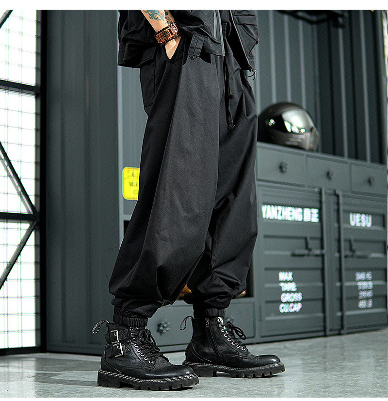 Japanese Dark Lantern Pants , - Streetwear Pants - Slick Street