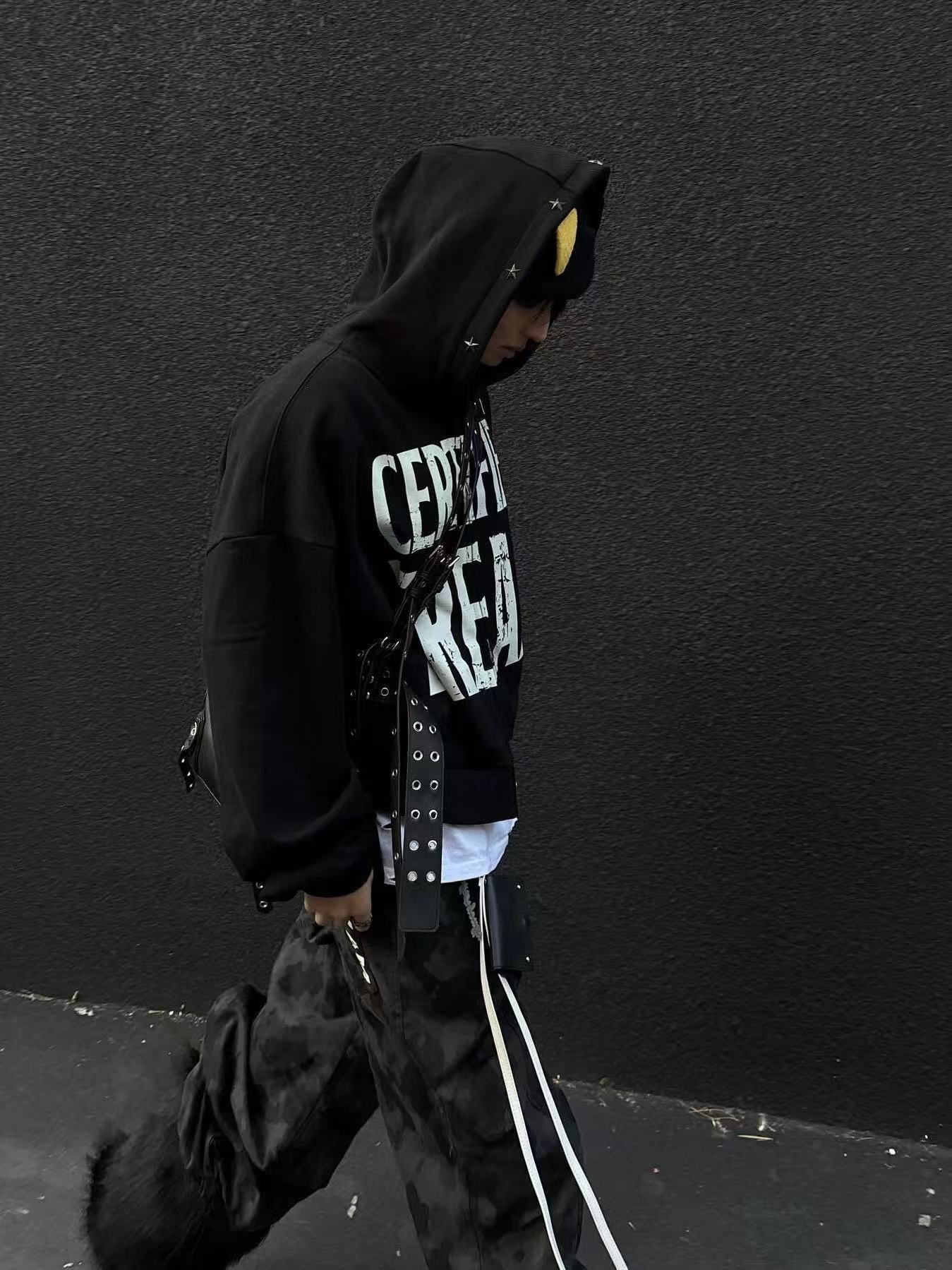 Certified Freak Zip Hoodie , - Streetwear Hoodie - Slick Street