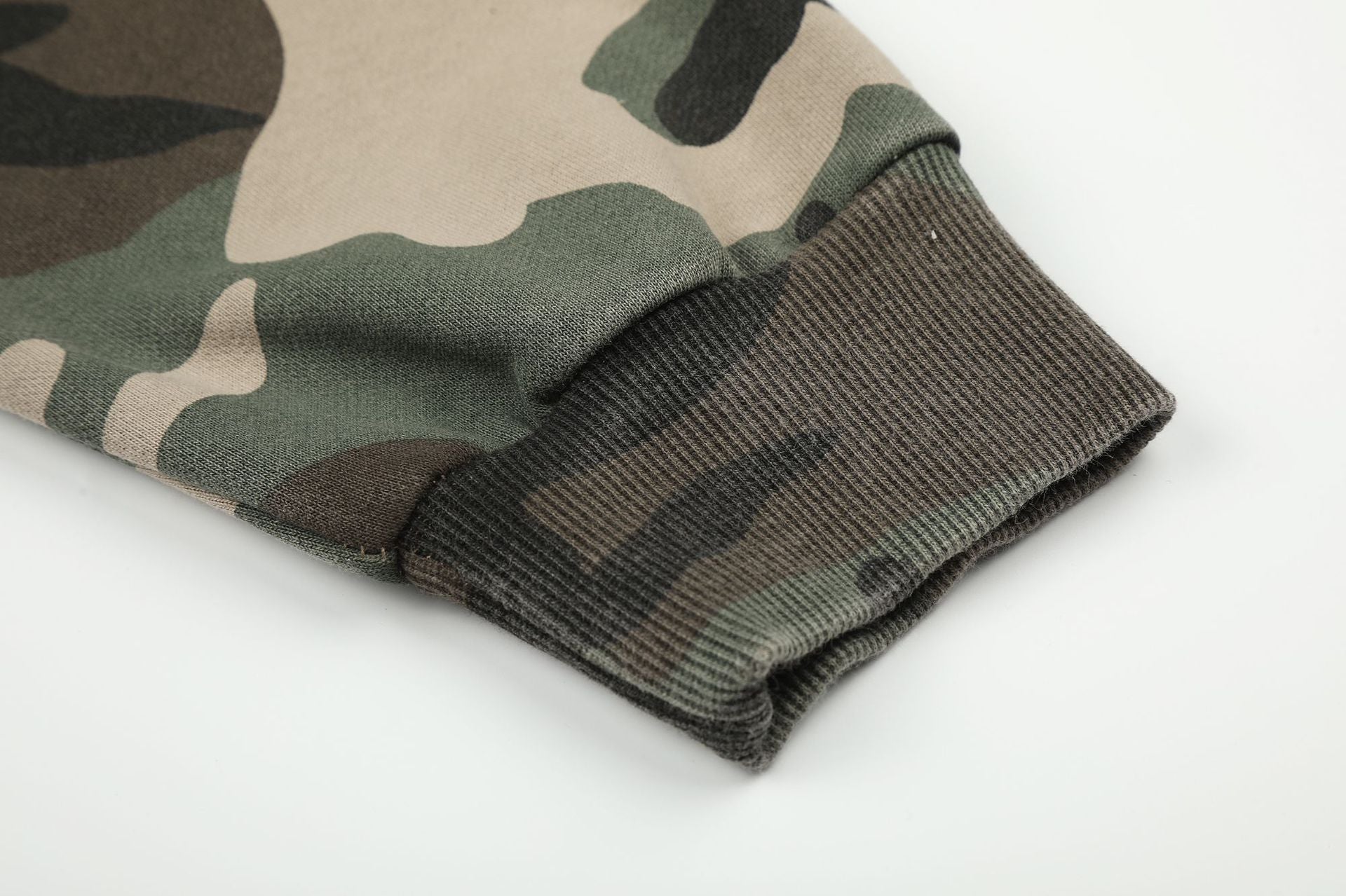 Mako Camo Zip Hoodie , - Streetwear Hoodie - Slick Street