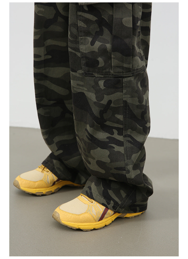 Gideon Camo Relaxed Cargos