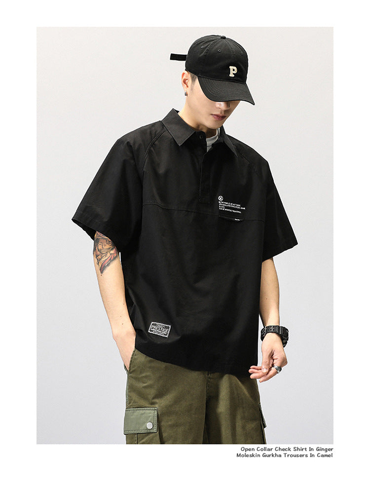 Transit Utility Pullover Shirt , - Streetwear Shirt - Slick Street