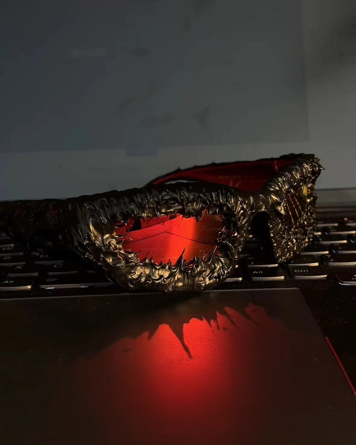 Acid Mist Resin Sunglasses