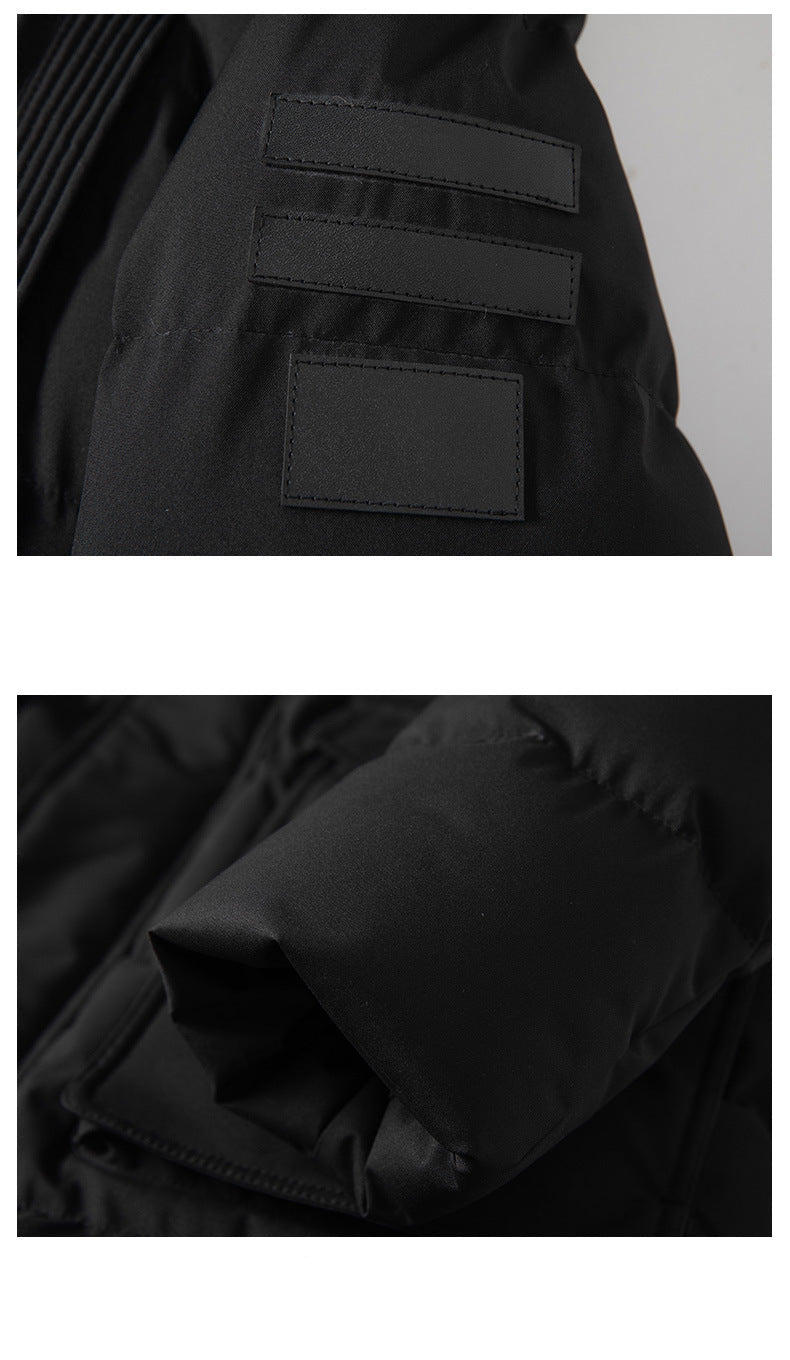 Long Winter Cotton Padded Coat , - Streetwear Coat - Slick Street