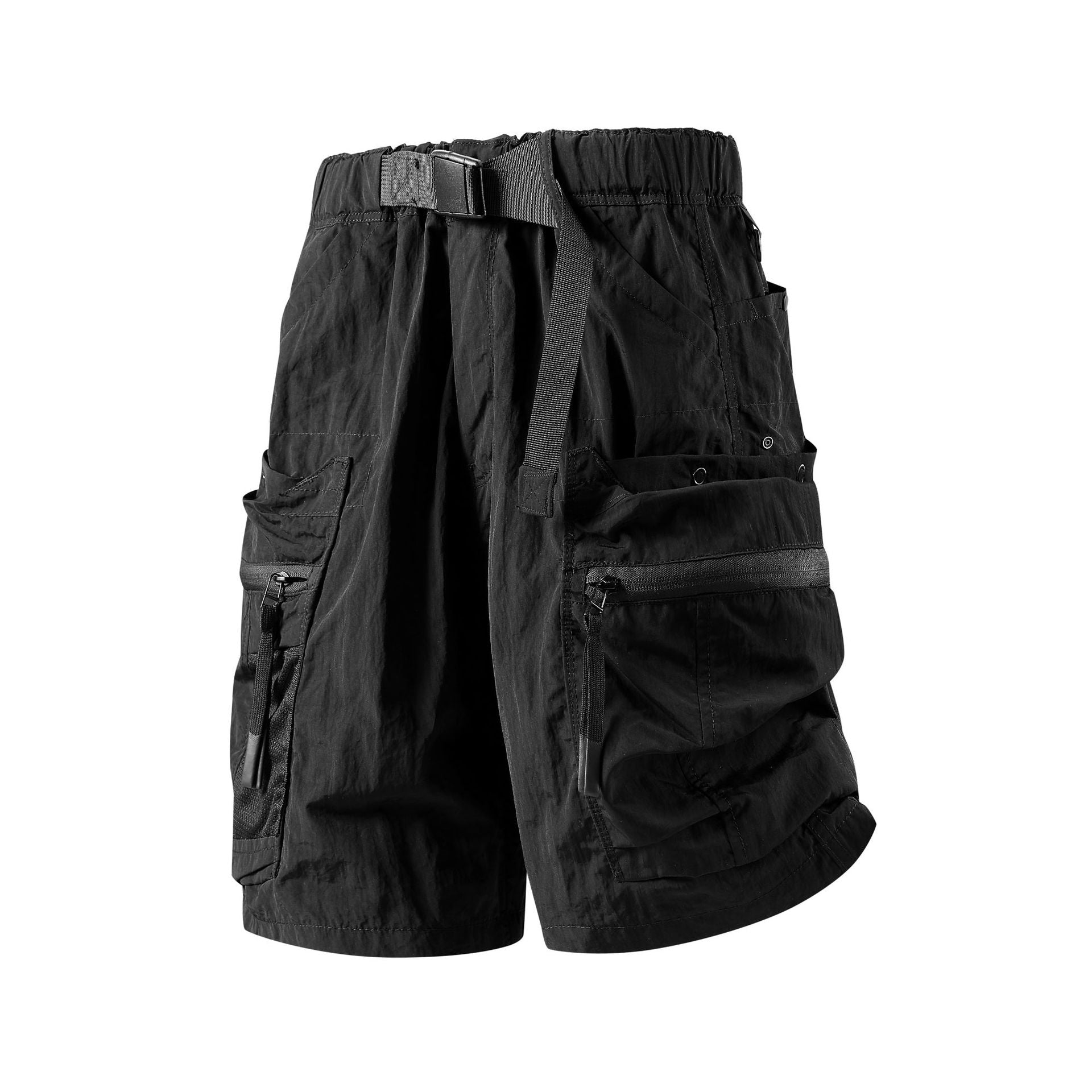 Recon Utility Shorts Black, XS - Streetwear Shorts - Slick Street