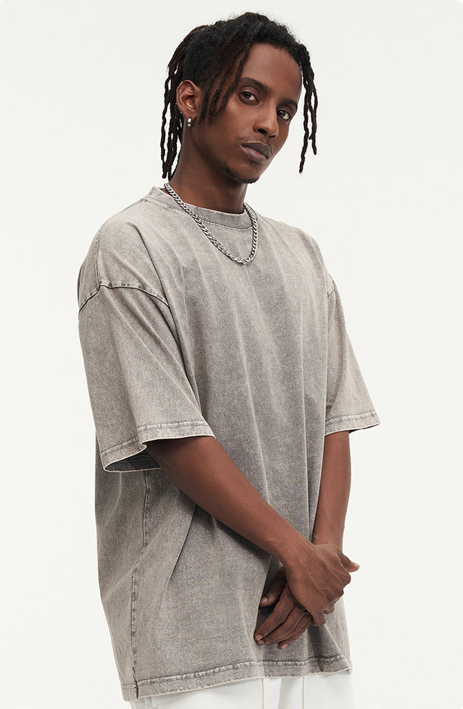 SS Washed Blank Tee