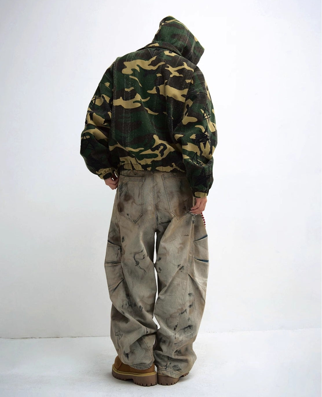 Wasteland Dirty Wash Jeans , - Streetwear Jeans - Slick Street