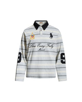 Cove 9 Long Sleeve Polo Beige, M - Streetwear Long Sleeve - Slick Street