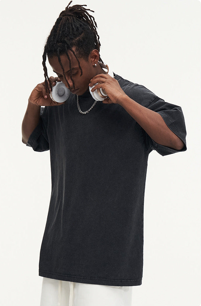 SS Washed Blank Tee