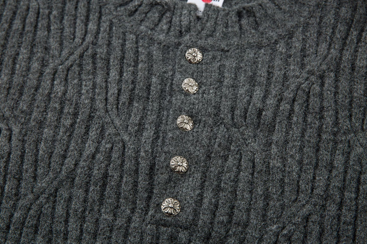 Ronan Distressed Knit Long Sleeve