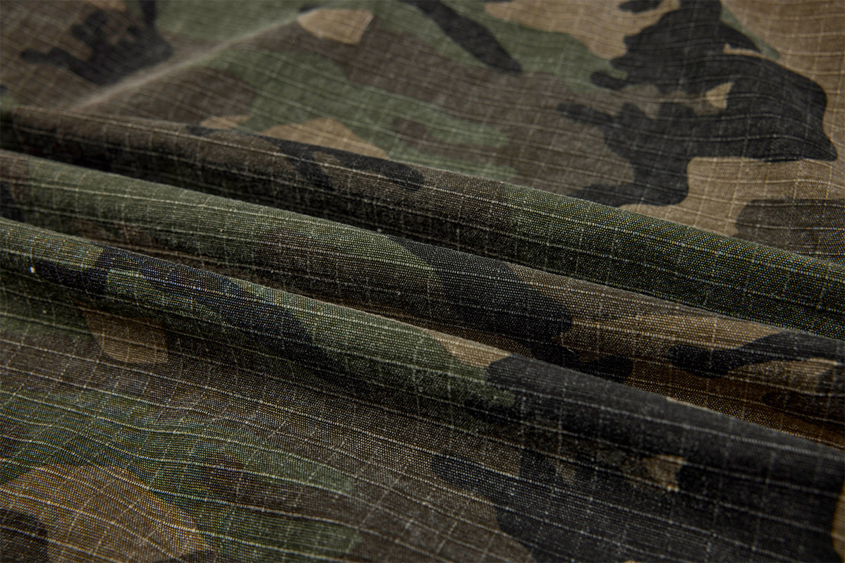 NY Washed Camo Zip Hoodie