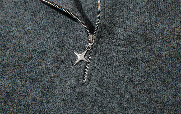 Riven Distressed Quarter Zip