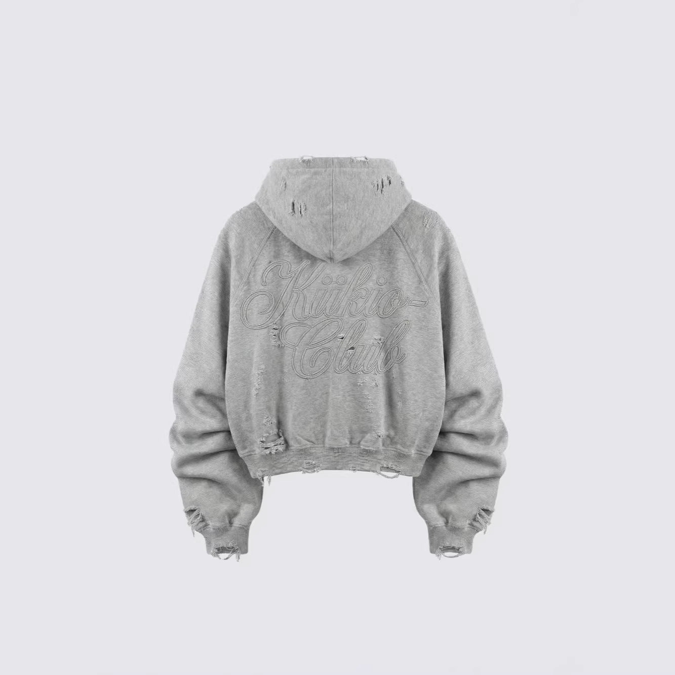Ghost Distressed Hoodie , - Streetwear Hoodie - Slick Street