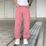 Frostflower Textured Jeans , - Streetwear Jeans - Slick Street