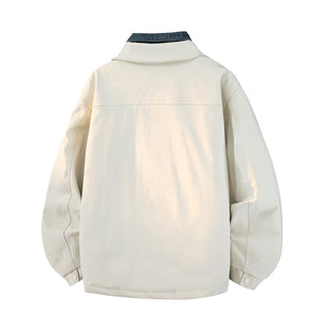 Denim Faux TwoPiece Jacket , - Streetwear Jacket - Slick Street
