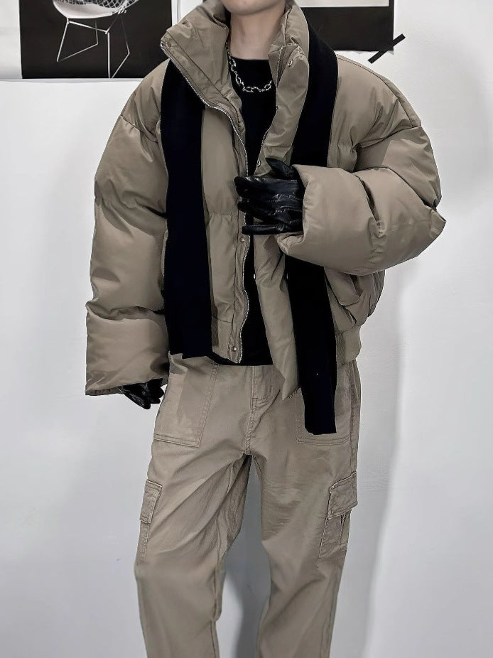 Loam Zip Puffer Jacket , - Streetwear Jacket - Slick Street