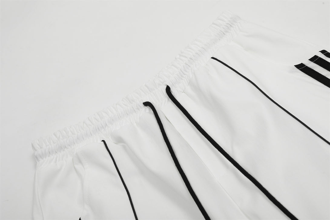 Retro Stripe Track Pants , - Streetwear Joggers - Slick Street