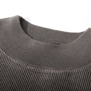 Double Layered 'Abyss' Washed Sweatshirt , - Streetwear Sweatshirts - Slick Street