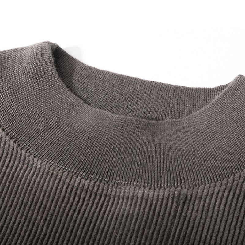 Double Layered 'Abyss' Washed Sweatshirt , - Streetwear Sweatshirts - Slick Street