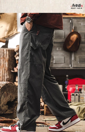 Nylon Carpenter Pants , - Streetwear Pants - Slick Street