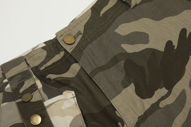 Haze Camo Cargos , - Streetwear Cargo Pants - Slick Street