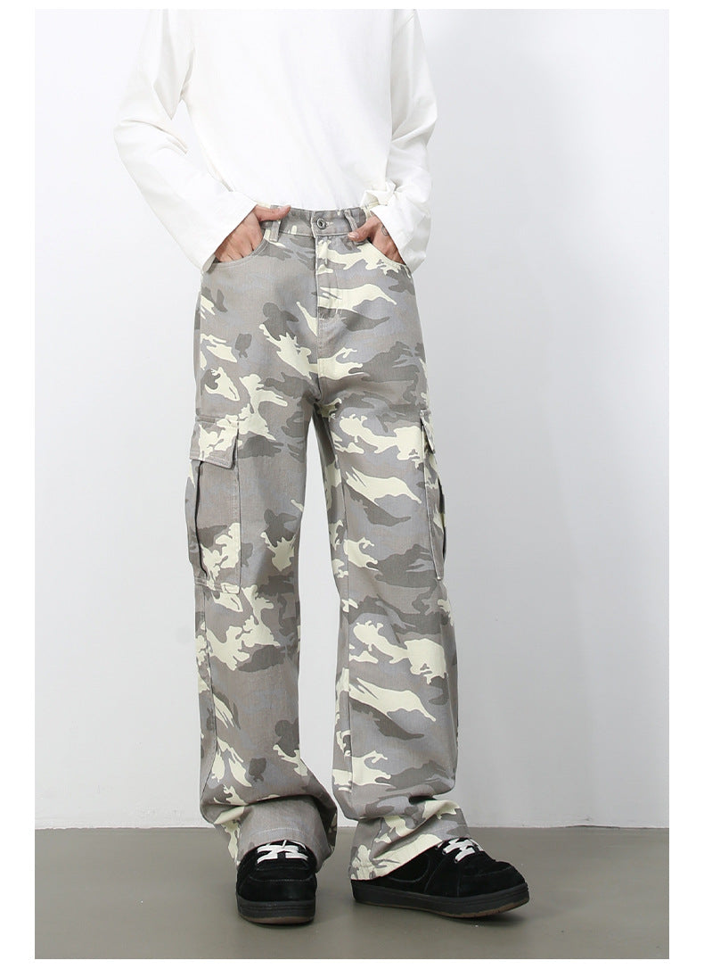 Gideon Camo Relaxed Cargos