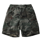 Camo C1 Cargo Shorts Army Green, XS - Streetwear Shorts - Slick Street