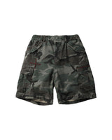Camo C1 Cargo Shorts Army Green, XS - Streetwear Shorts - Slick Street