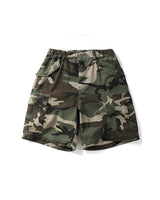 Camo C1 Cargo Shorts Coffee, XS - Streetwear Shorts - Slick Street